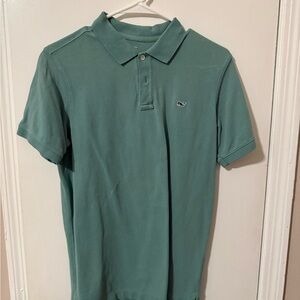 Vineyard Vines Boys’ Polo Shirt – Green L (16–18)